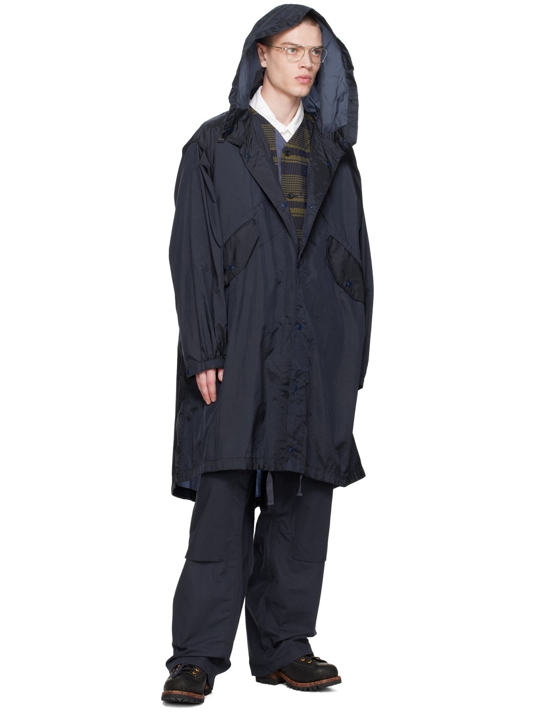 Navy Highland Parka - 4