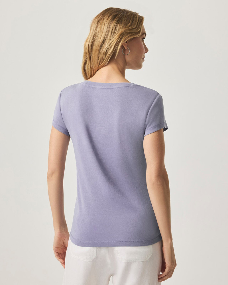 Faye V-Neck Tee 6