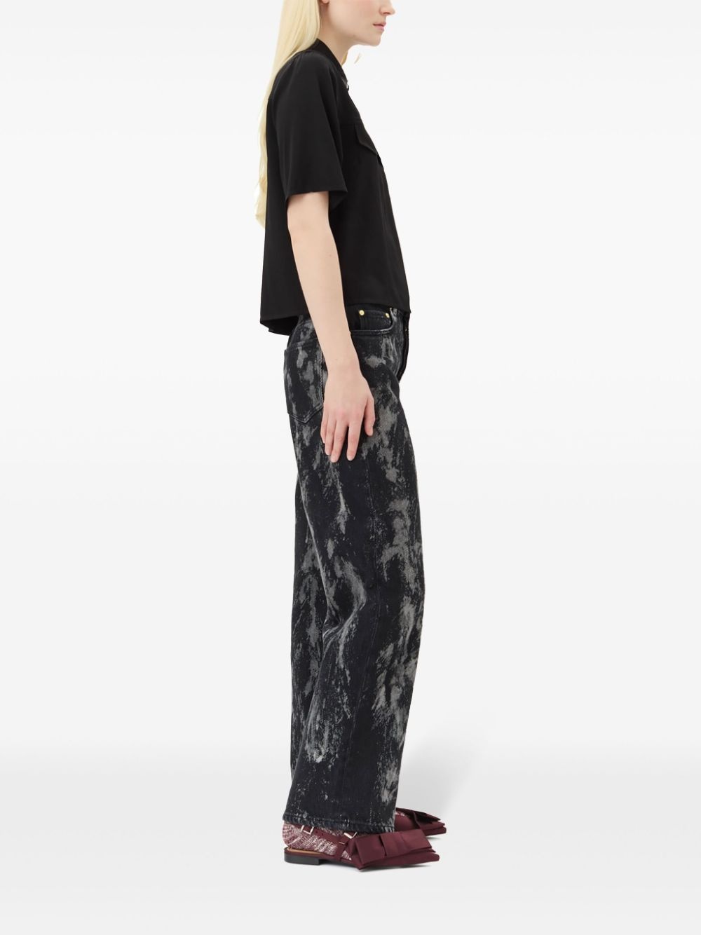 twill blouse - 3