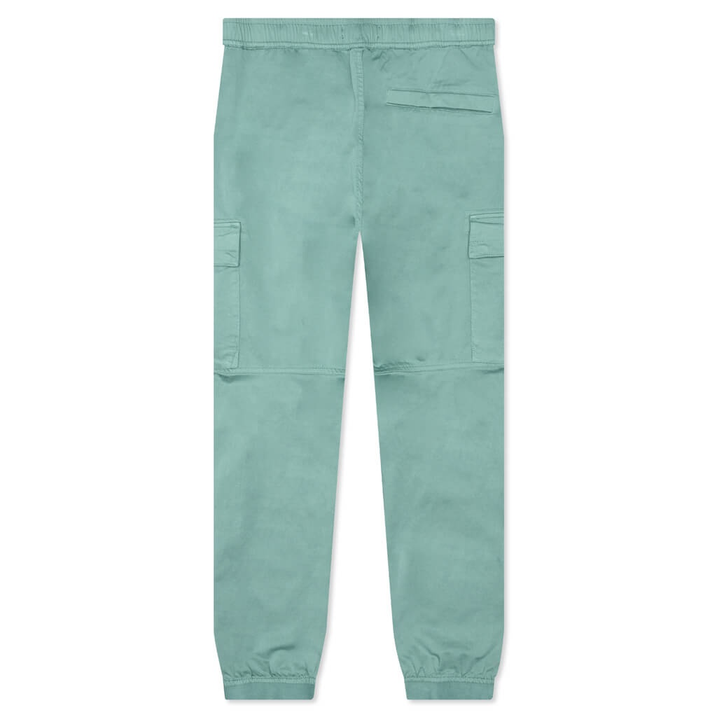 STRETCH TROUSERS - SAGE GREEN - 2