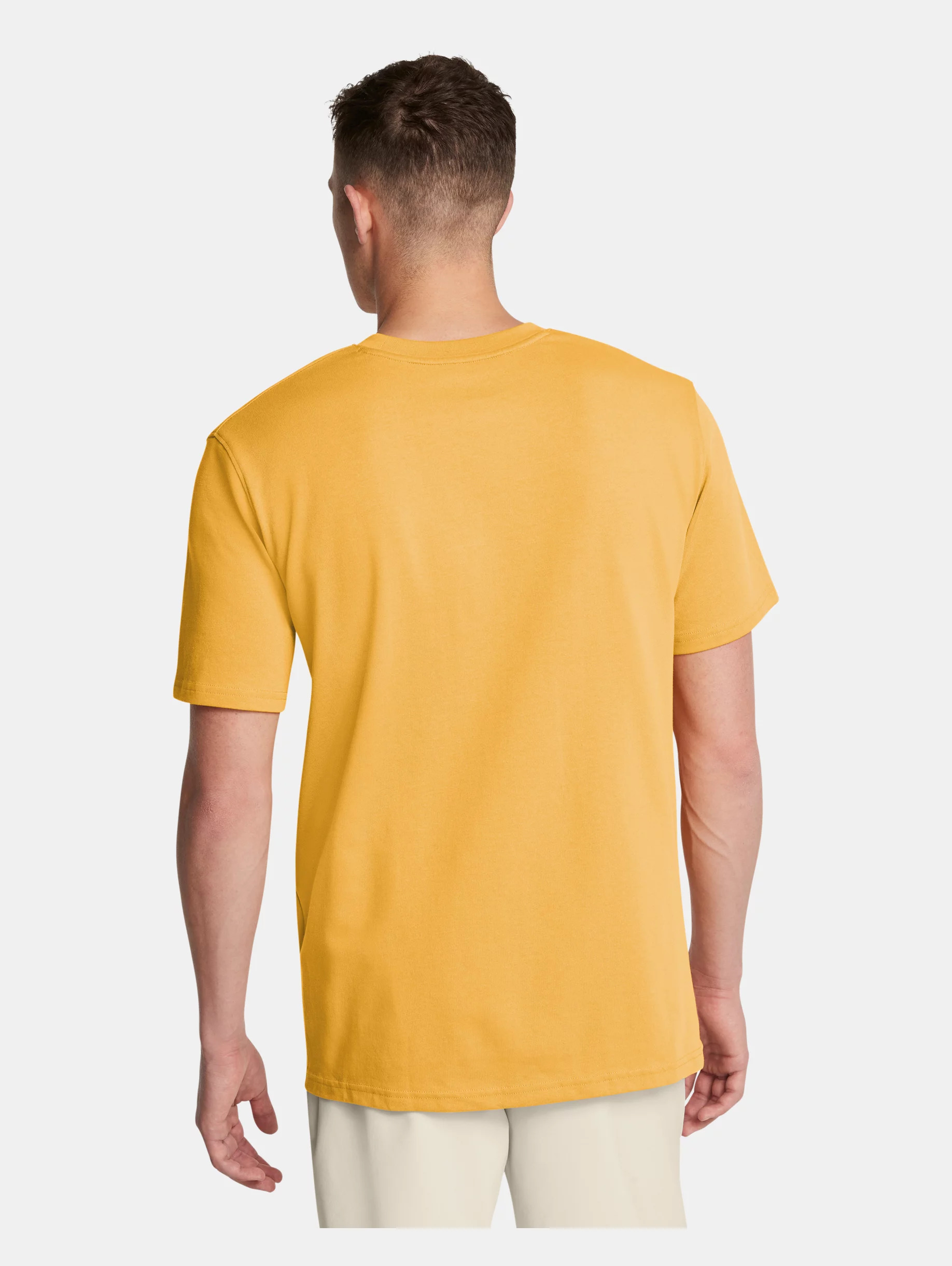 Men's UA Heavyweight Armour Label Short Sleeve - 4