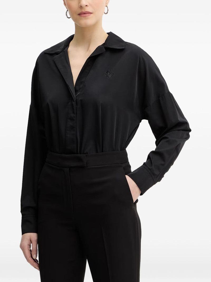shirt-collar bodysuit 1
