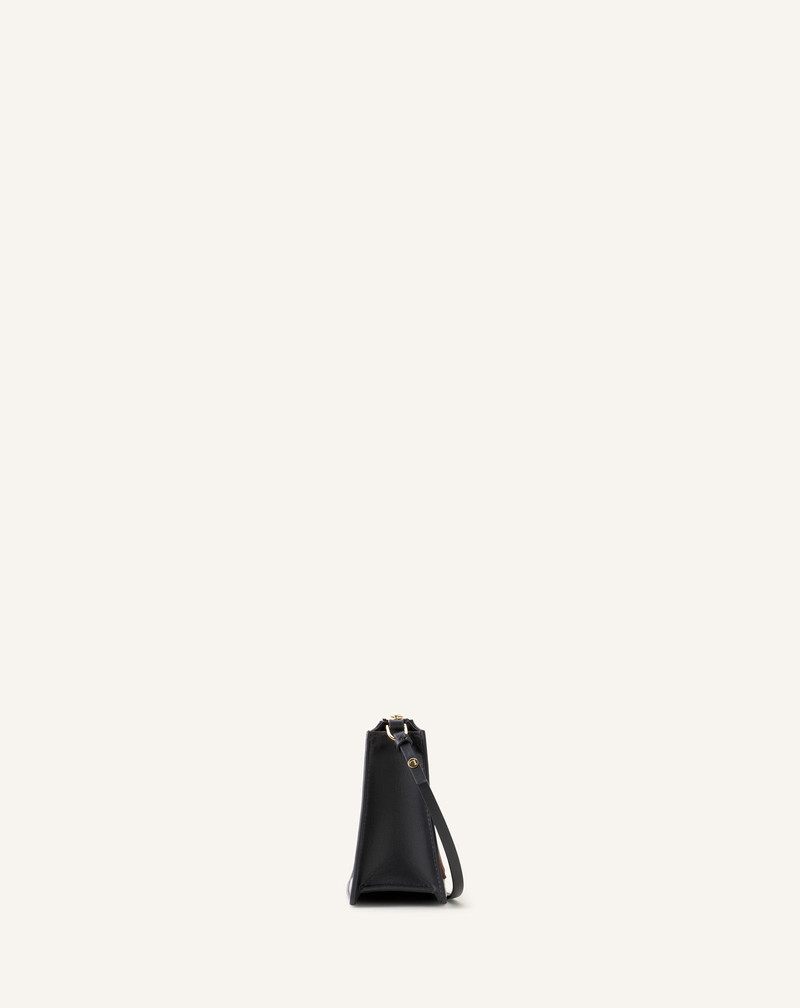 COMPAGNON SMALL ZIPPED SHOLDER BAG IN LEATHER 5