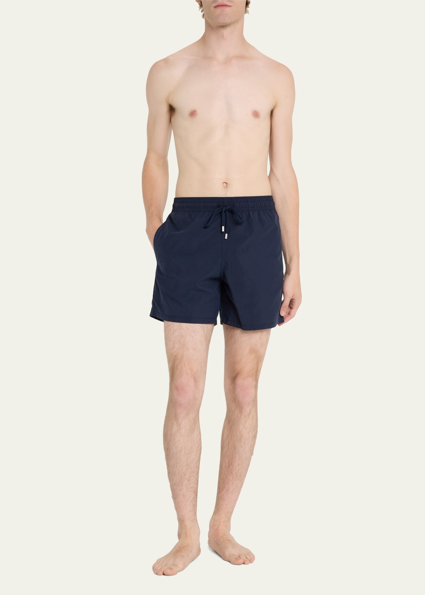Men's Solid Swim Shorts - 2