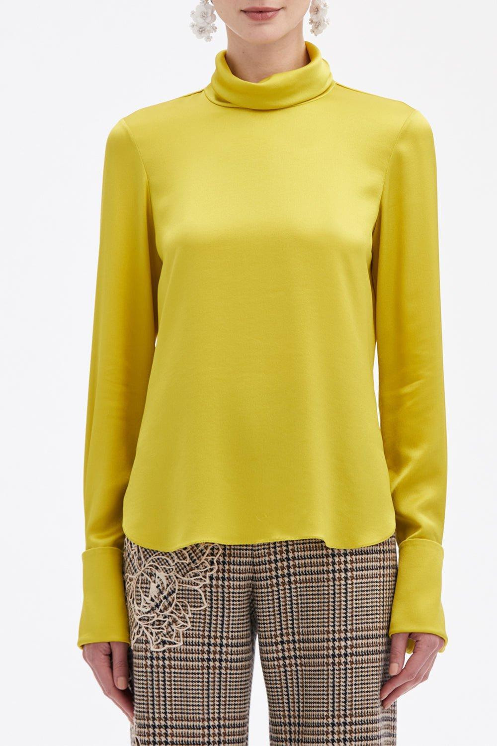 Mock Neck Blouse - 3