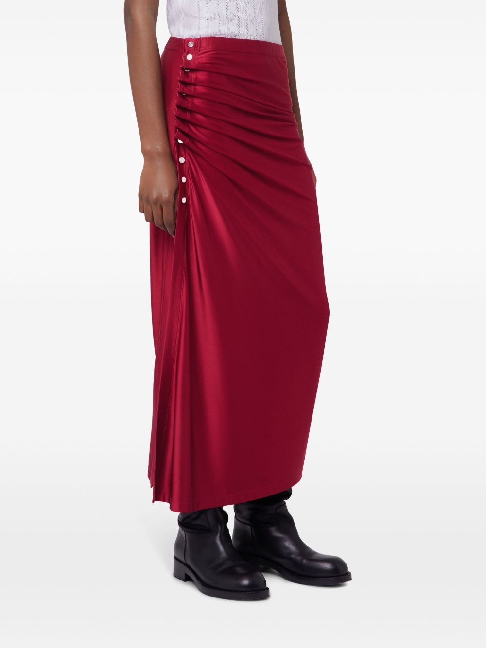 jersey maxi skirt - 3
