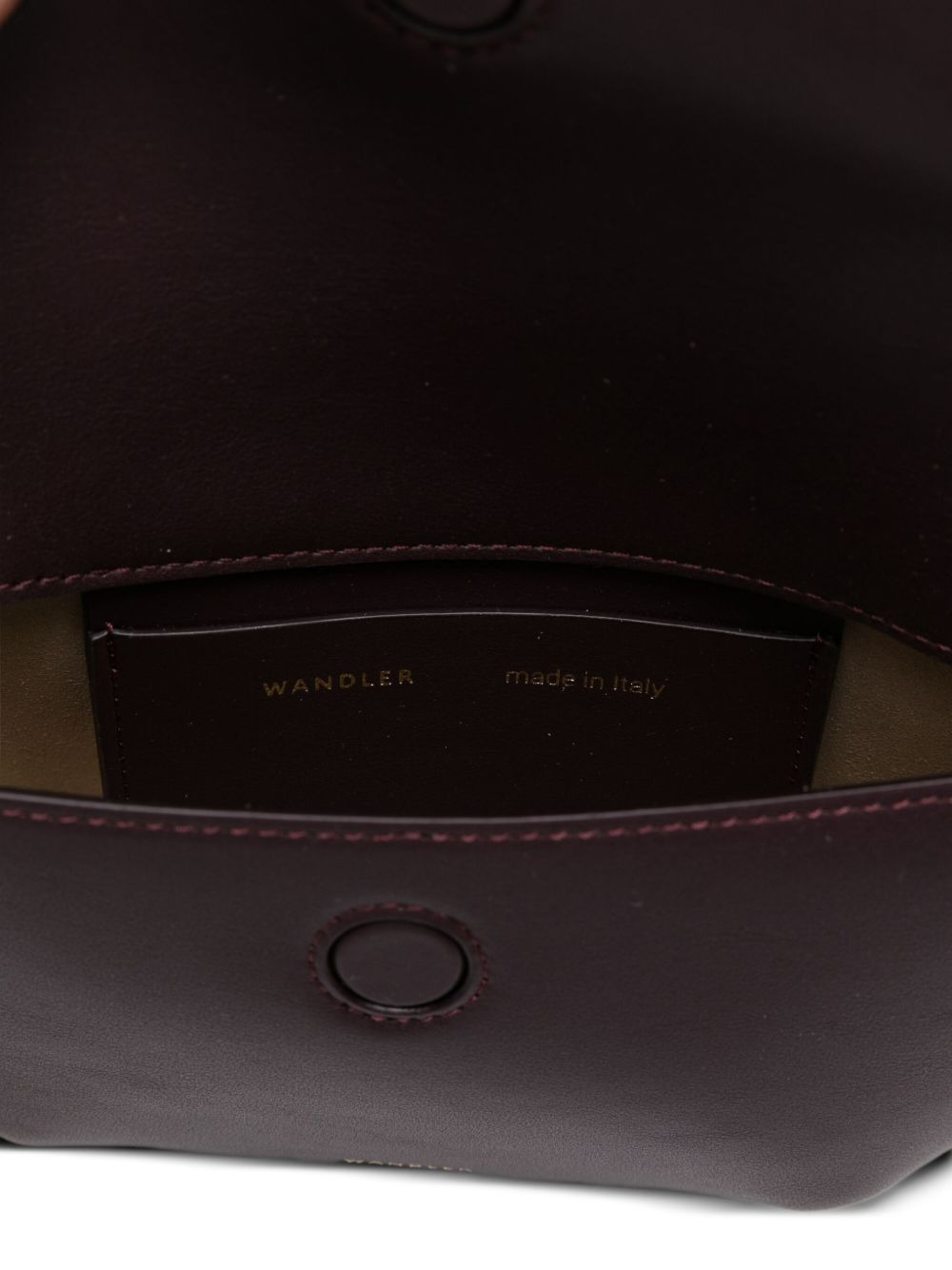 mini Kate crescent-frame calf leather bag - 5
