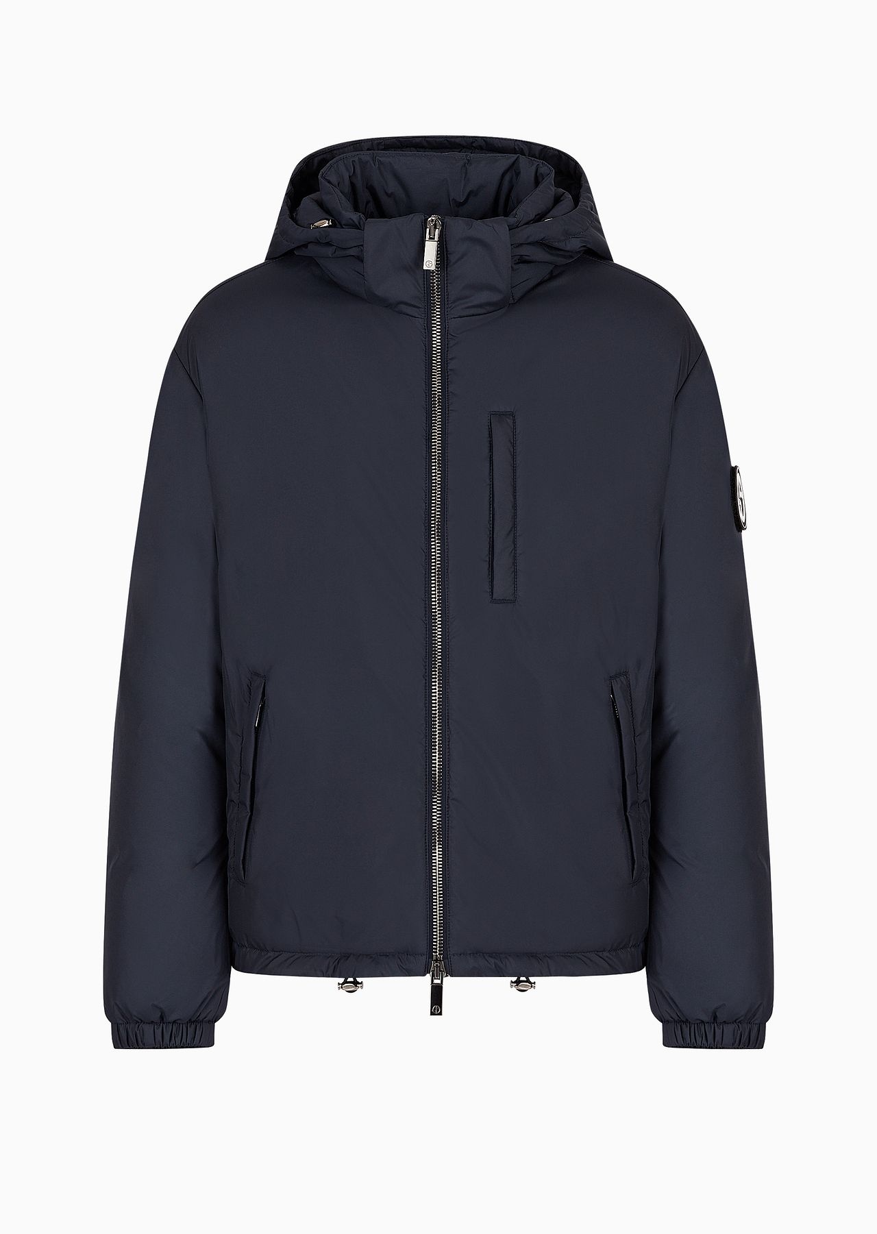 Hooded blouson with goose-down padding ASV - 1