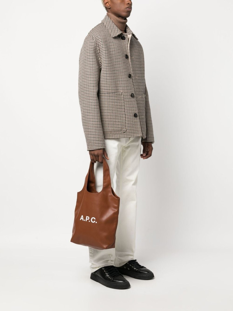 A.P.C. small Ninon logo-print tote bag outlook