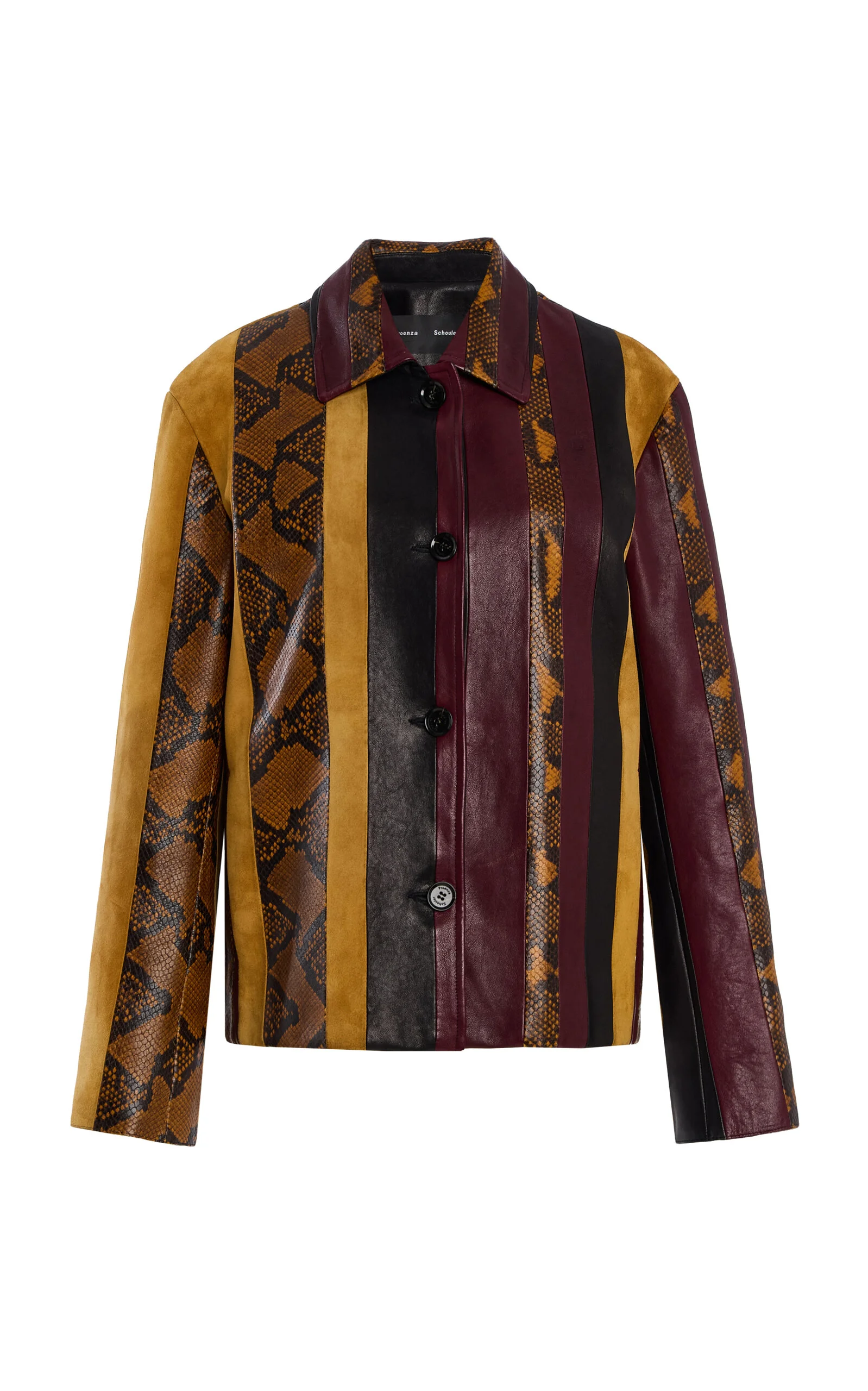 Sirine Pieced Leather Jacket multi - 1