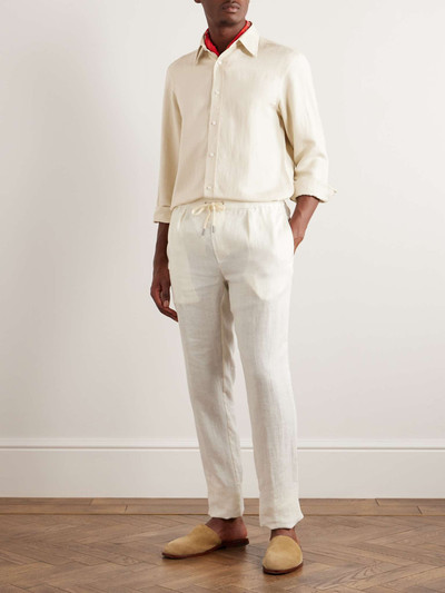 Ralph Lauren Silk and Linen-Blend Shantung Shirt outlook