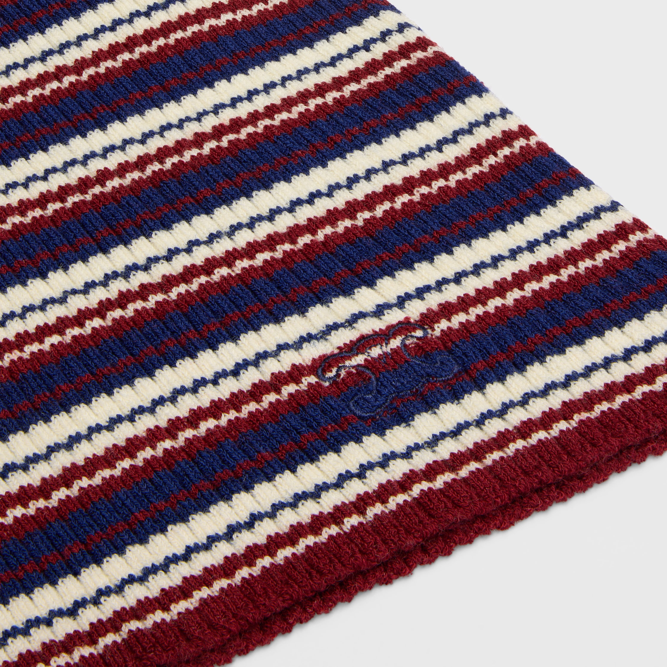 turtleneck sweater IN striped ribbed wool - 4