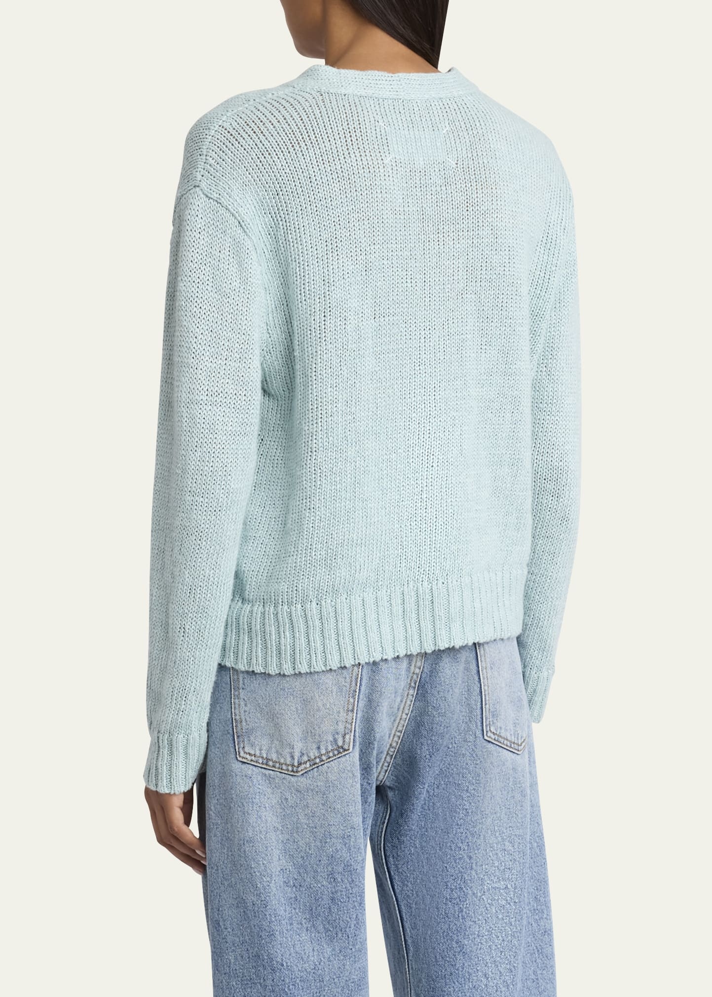 V-Neck Hemp Cardigan - 3