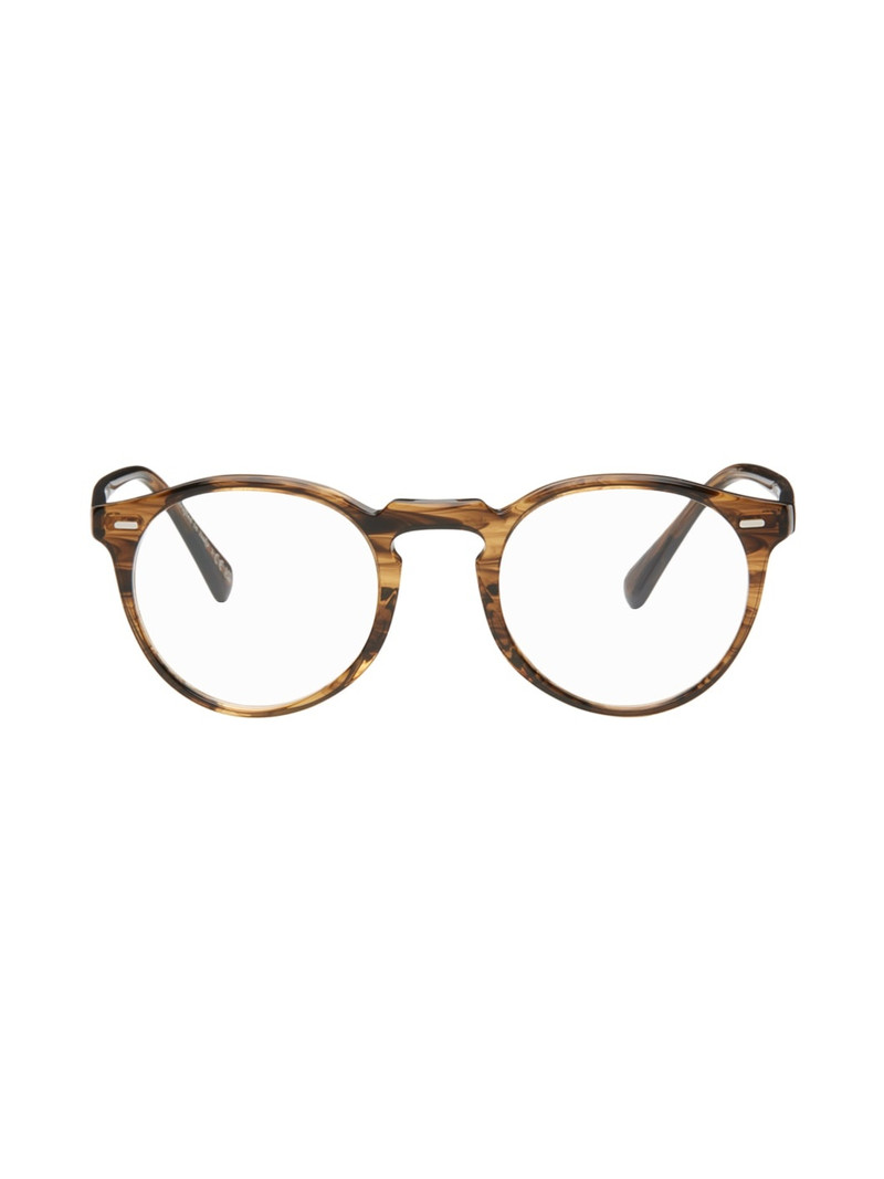 Tortoiseshell Gregory Peck Glasses - 1