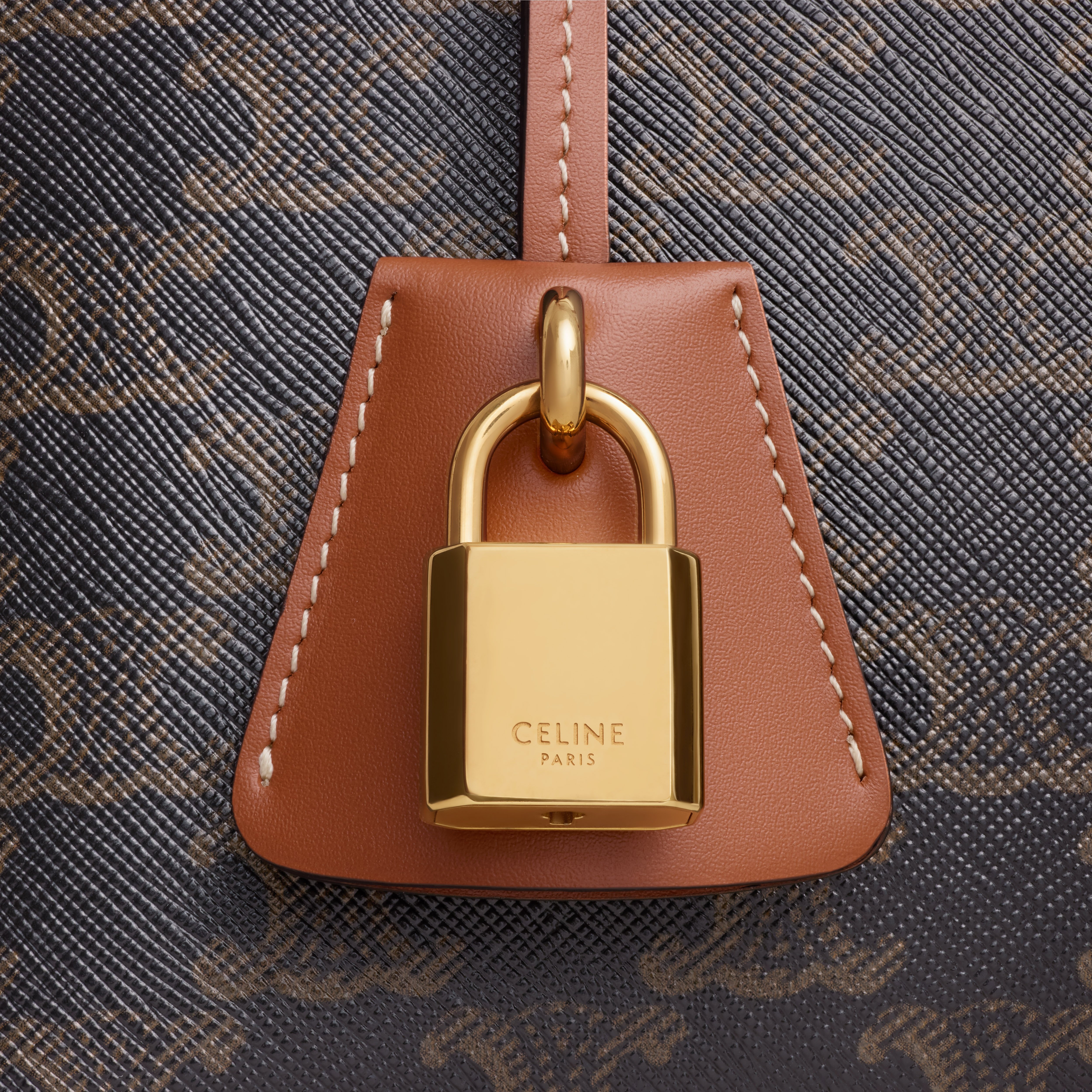 SMALL BOWLING IN Triomphe Canvas and Calfskin - 4