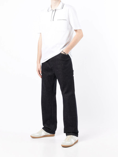 Salvatore Ferragamo denim cargo trousers outlook