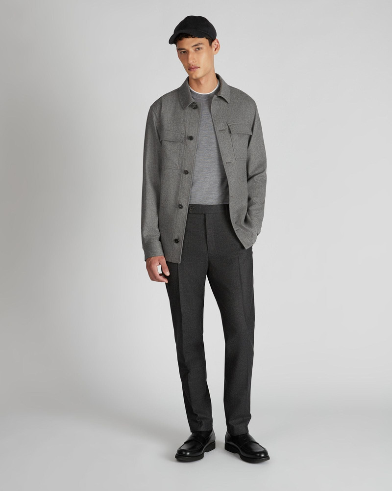Tapered fit in micro-patterned wool Flexpant 5