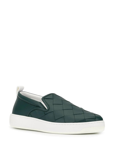 Bottega Veneta intrecciato weave sneakers outlook