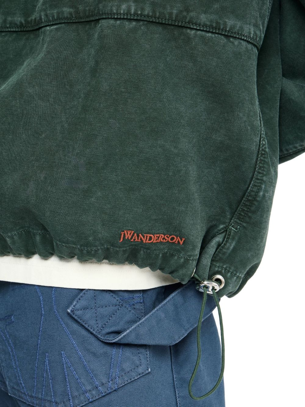 drawstring hooded jacket - 5