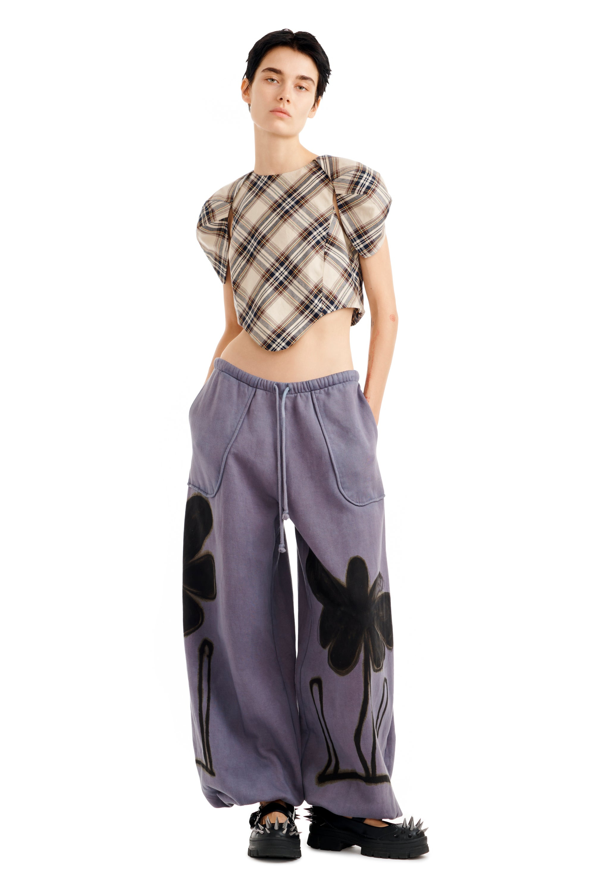 MIDNIGHT FLOWER POT BALLOON SWEATPANT - 2