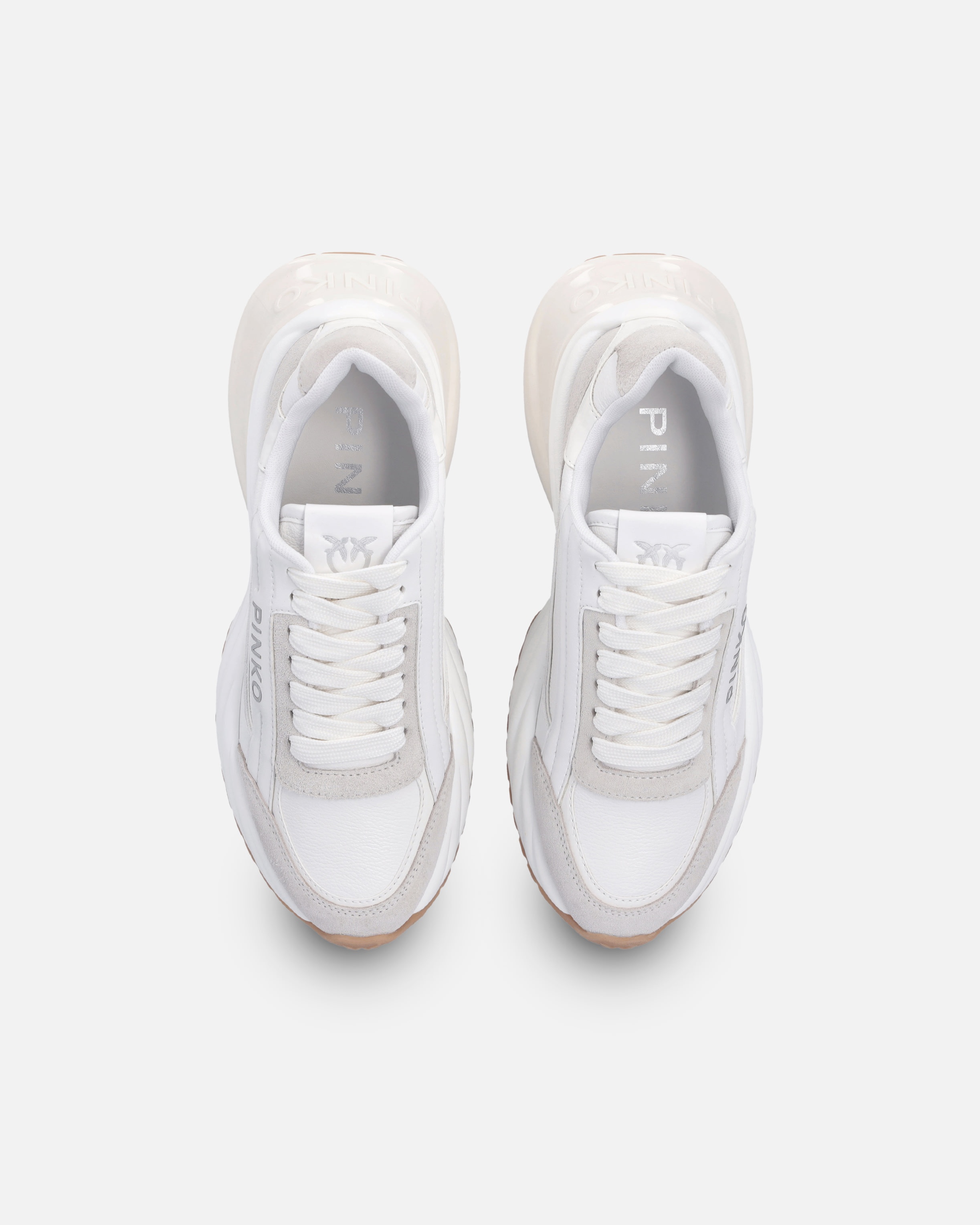 ARIEL LEATHER SNEAKERS WITH CONTRASTING DETAILS - 8