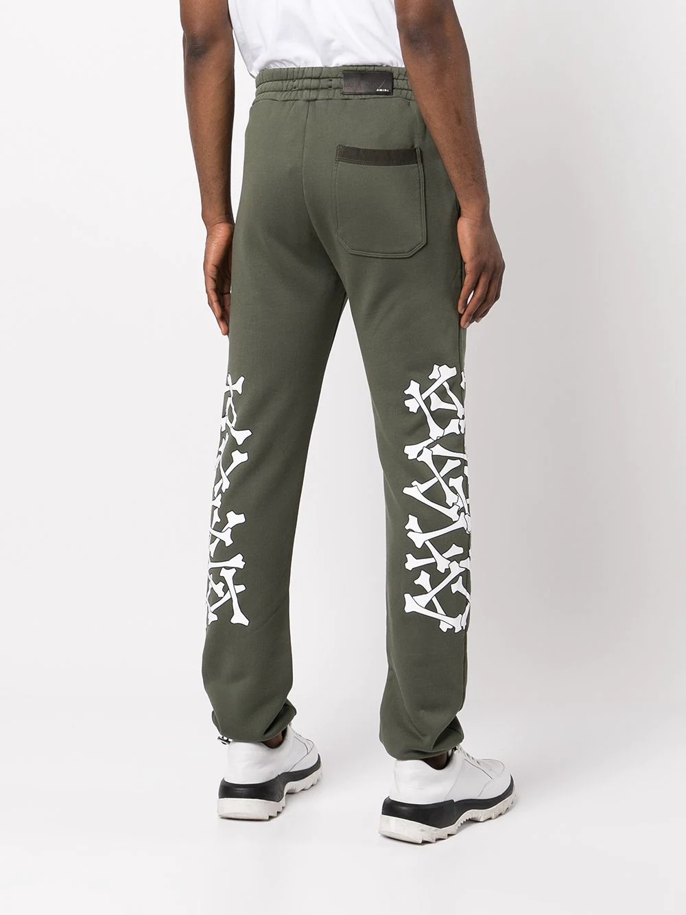 bone-detail sweatpants - 4