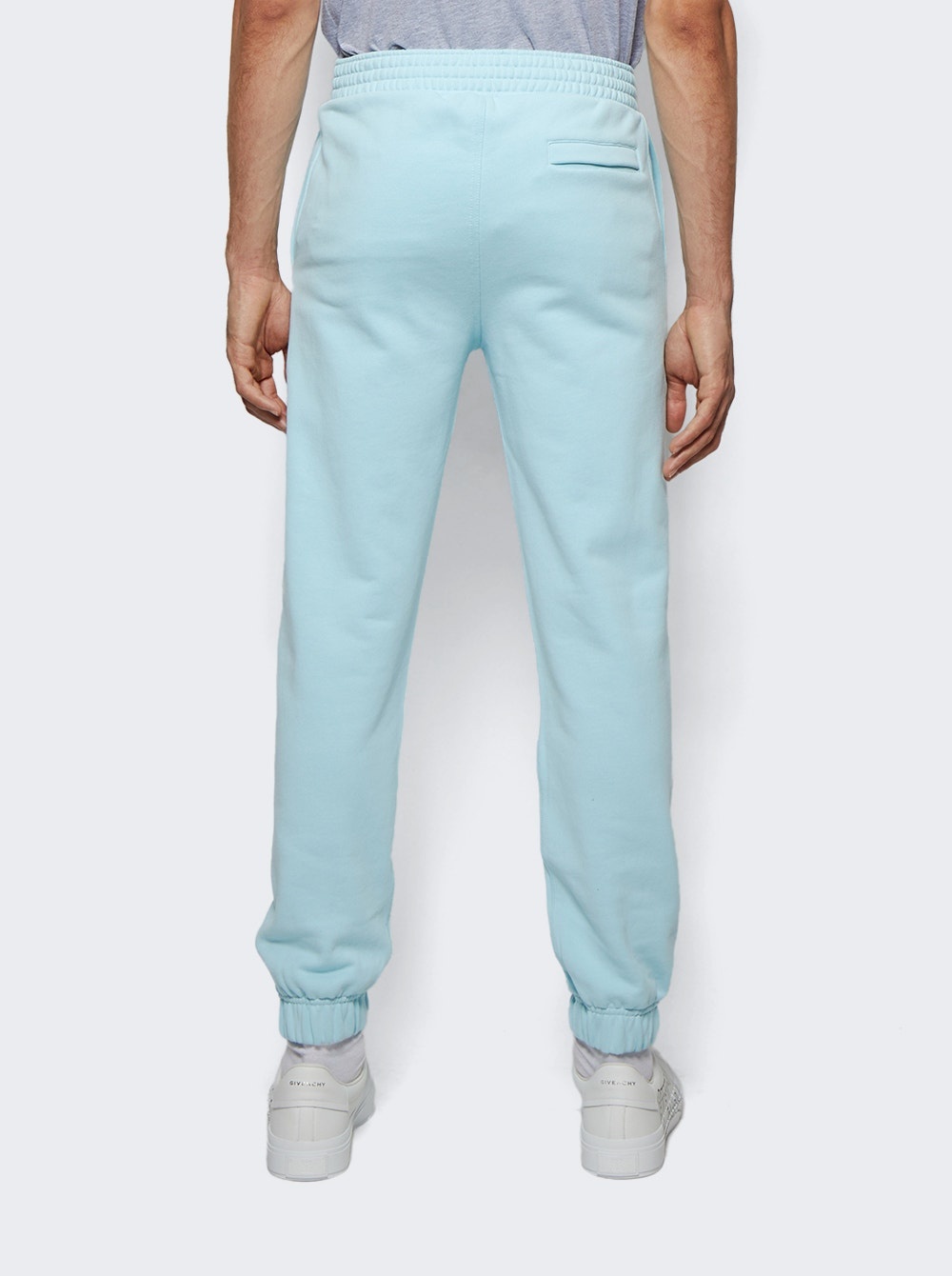 Slim Fit Jogger Pants Acqua Marine Blue - 5
