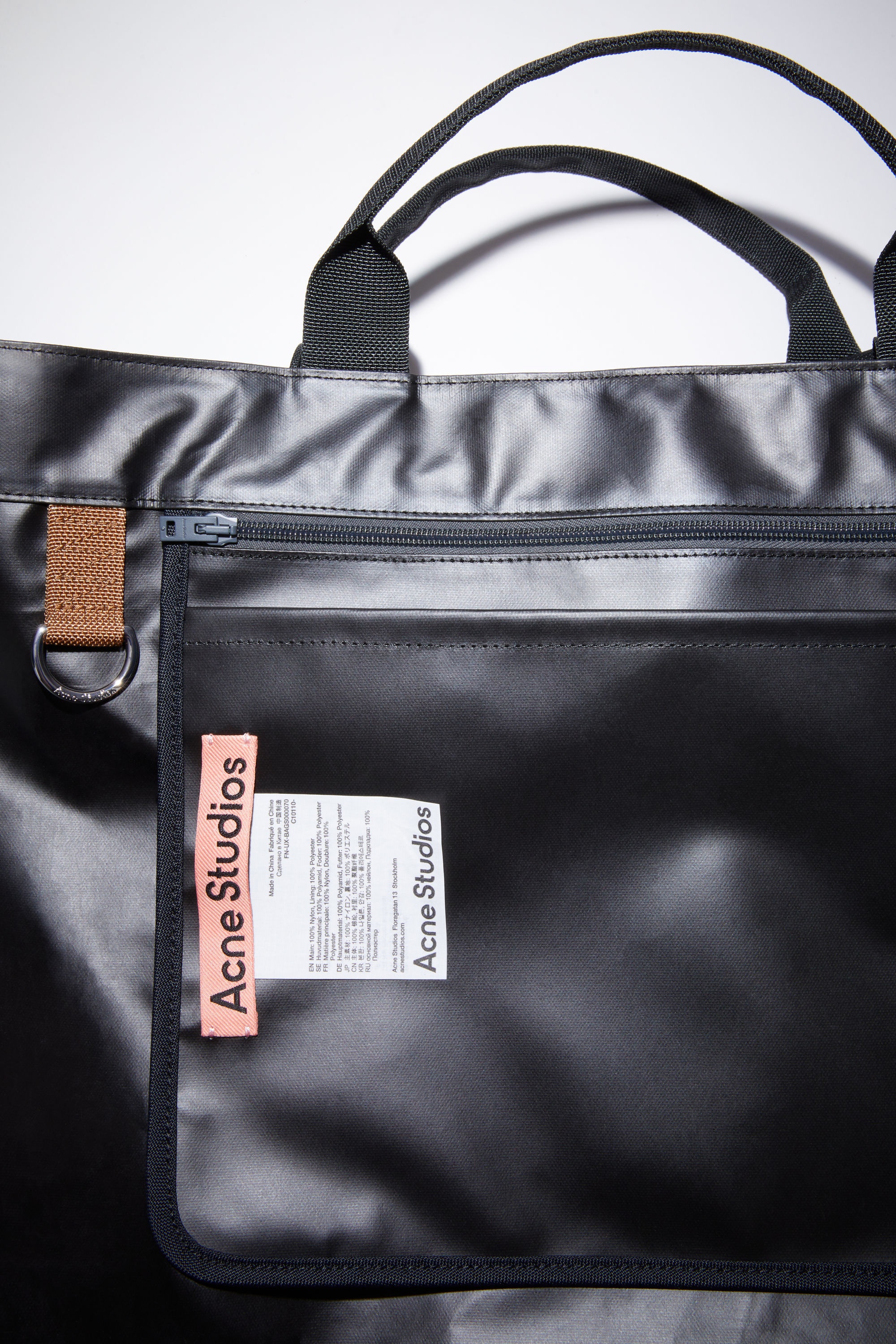 Tote nylon bag - Black - 6