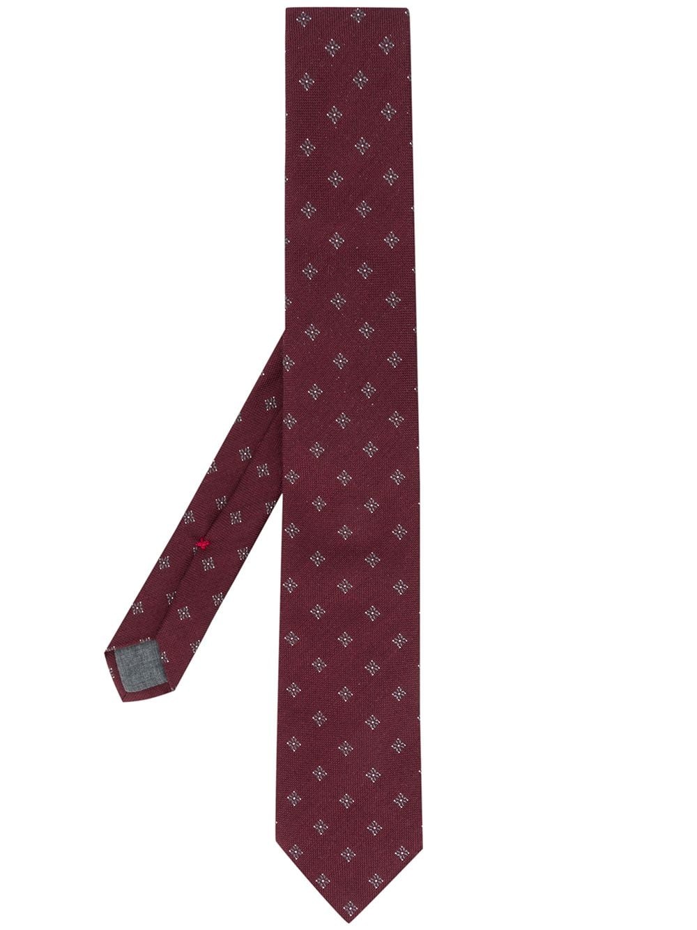 floral pattern tie - 1