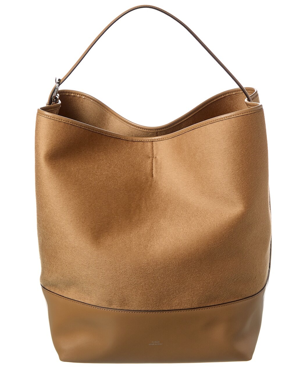 TOTEME Wool & Leather Tote - 1