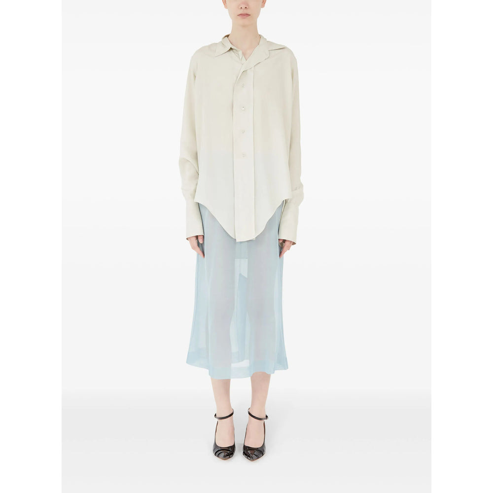 Maison Margiela Neutrals Tops - Shirts Women - 6