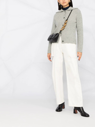 Maison Margiela button-up wool cardigan outlook