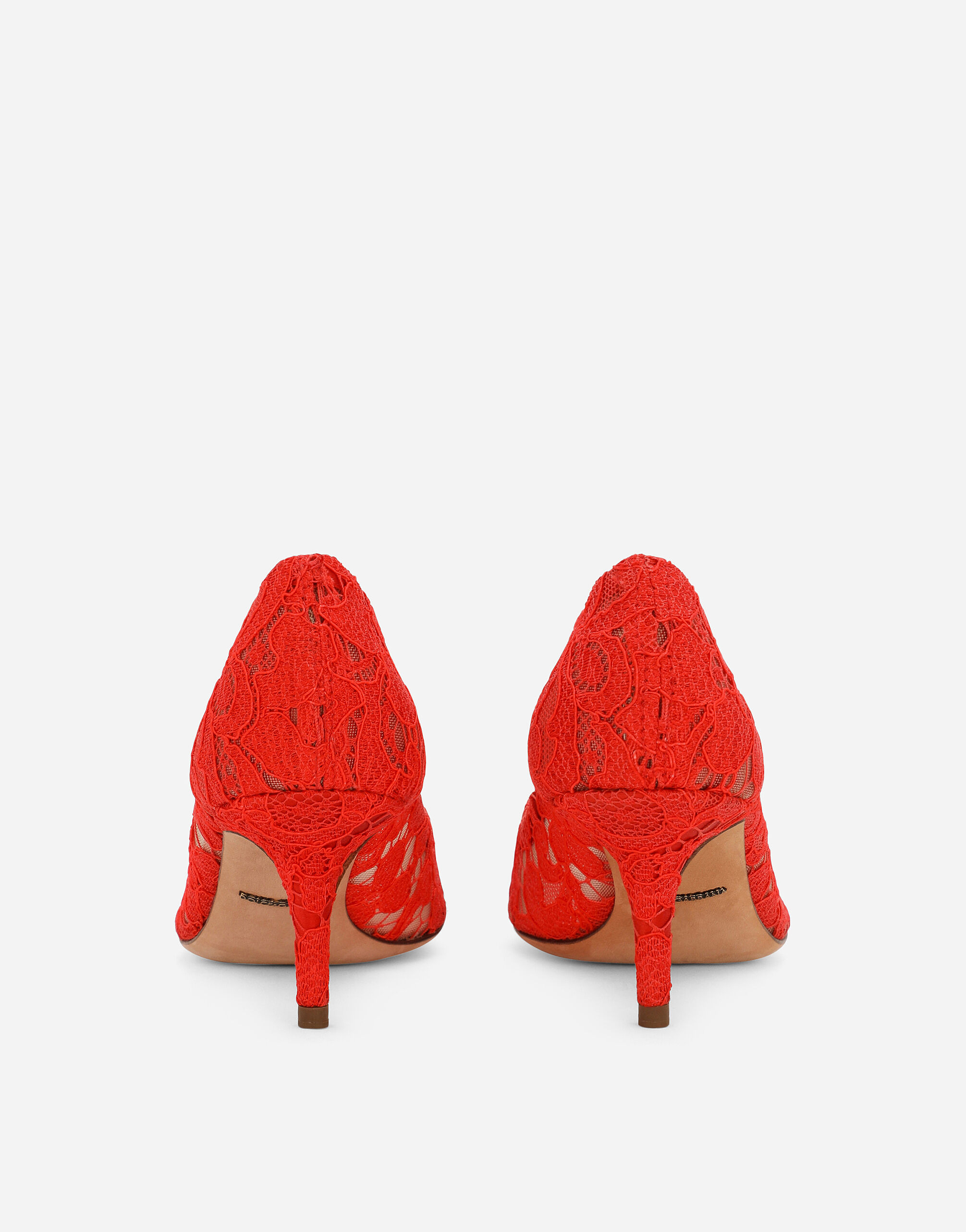 Pump in Taormina lace with crystals - 4