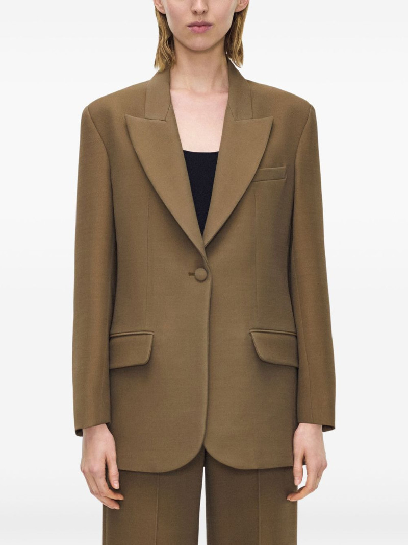 ADAM LIPPES single-breasted blazer outlook
