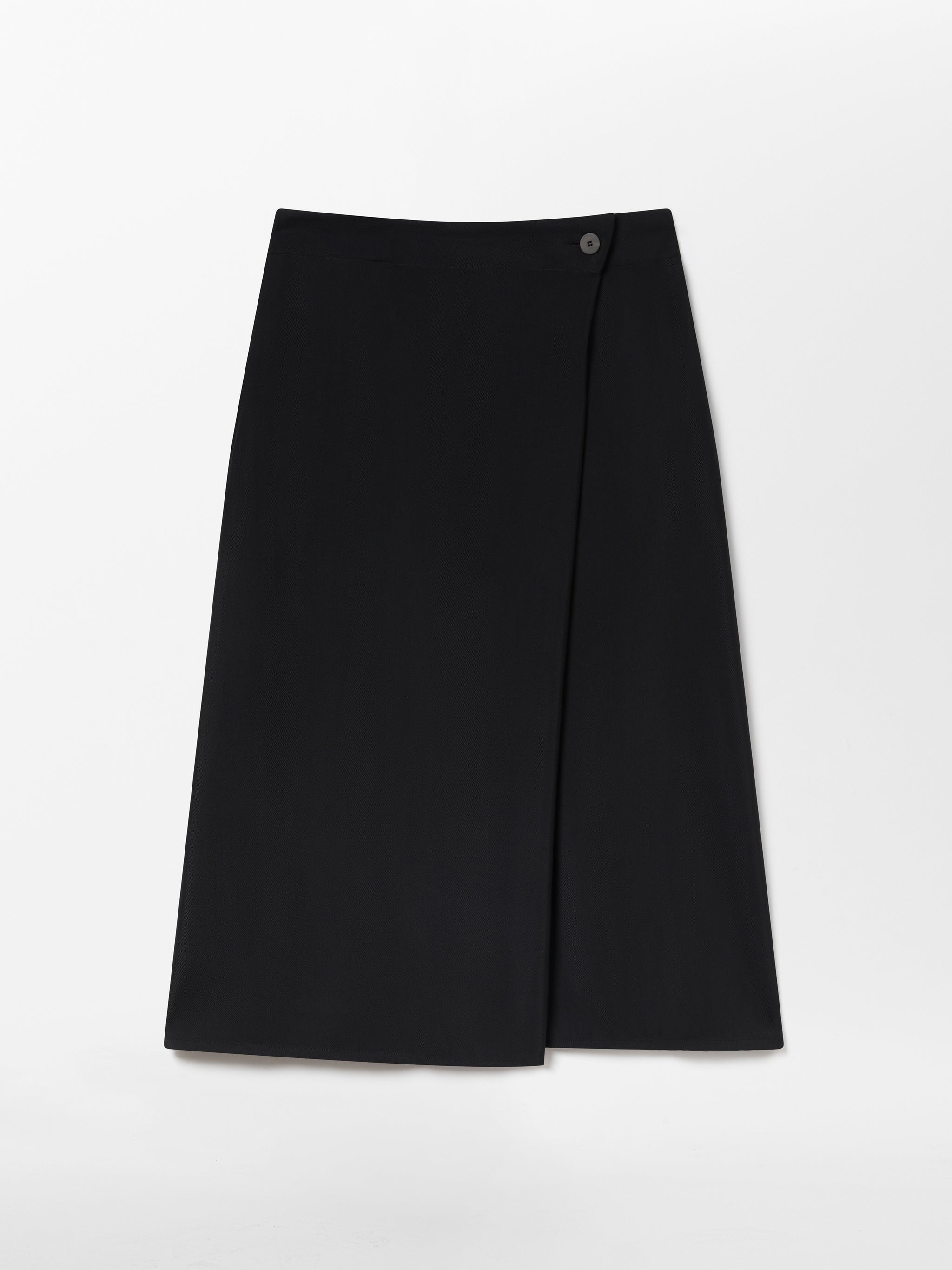 Eyre Wool Viscose Skirt - 1