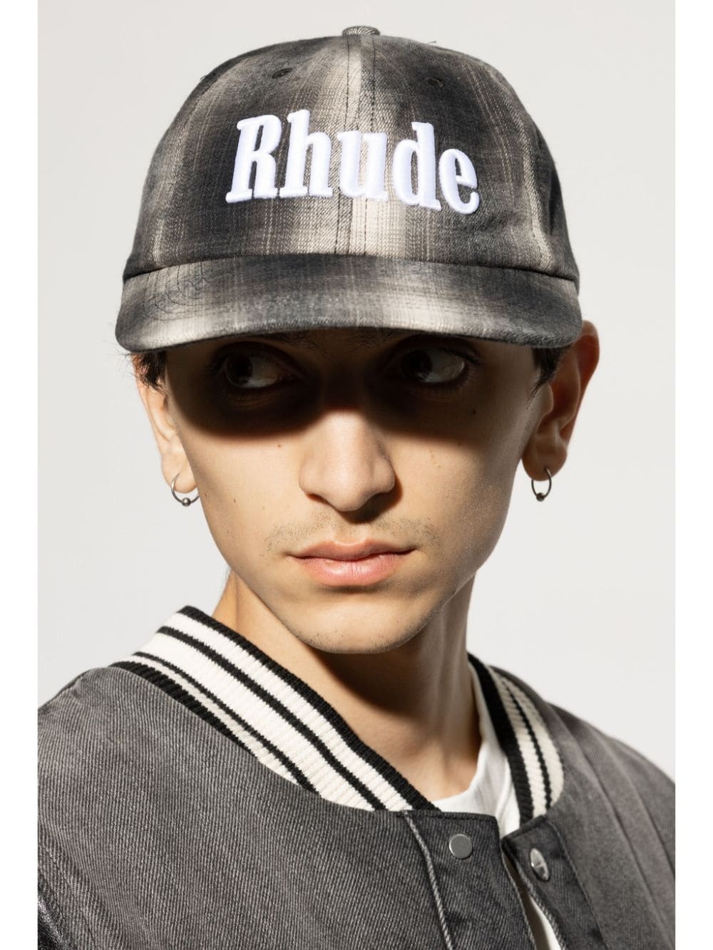 embroidered-logo cotton cap - 2