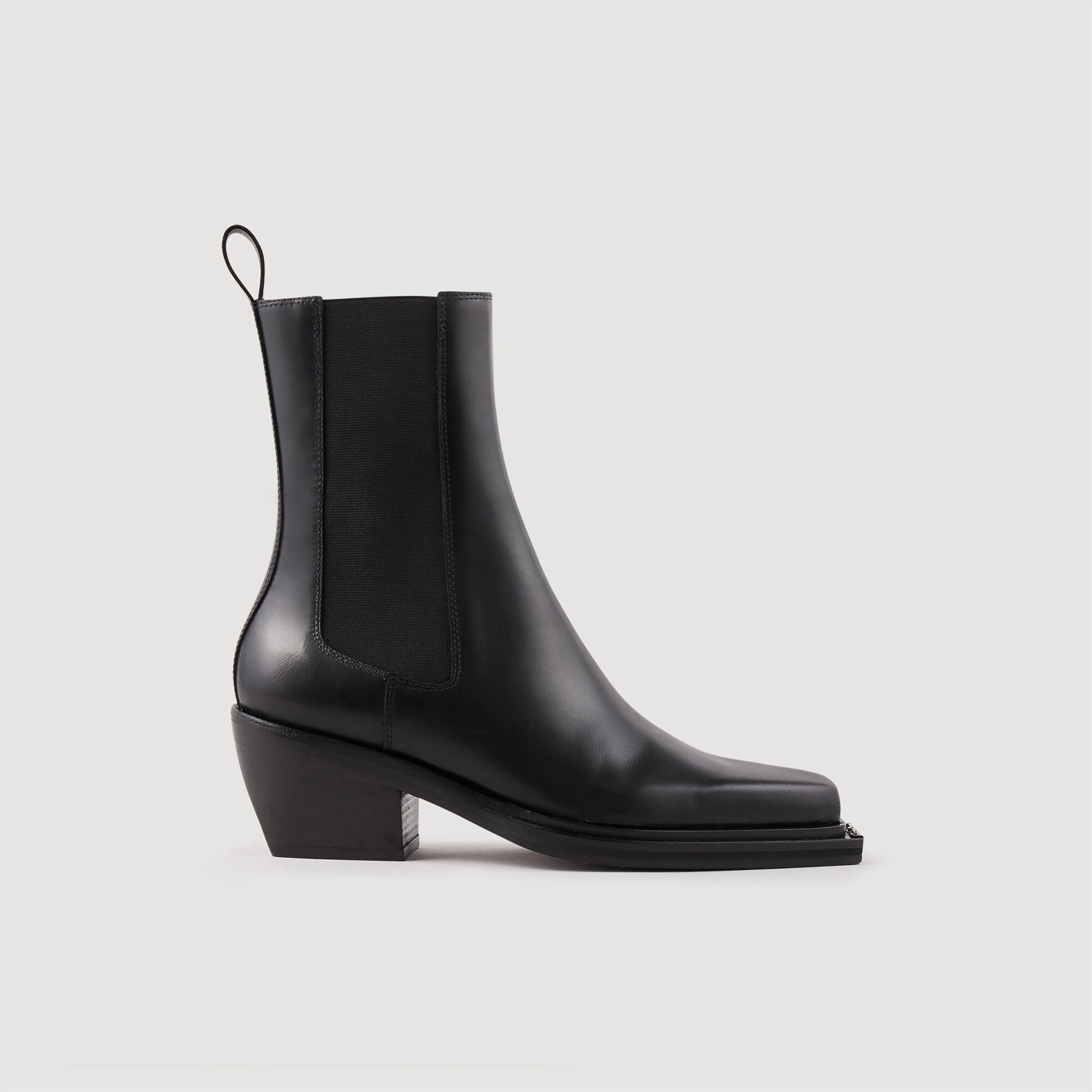 LEATHER ANKLE BOOTS - 2