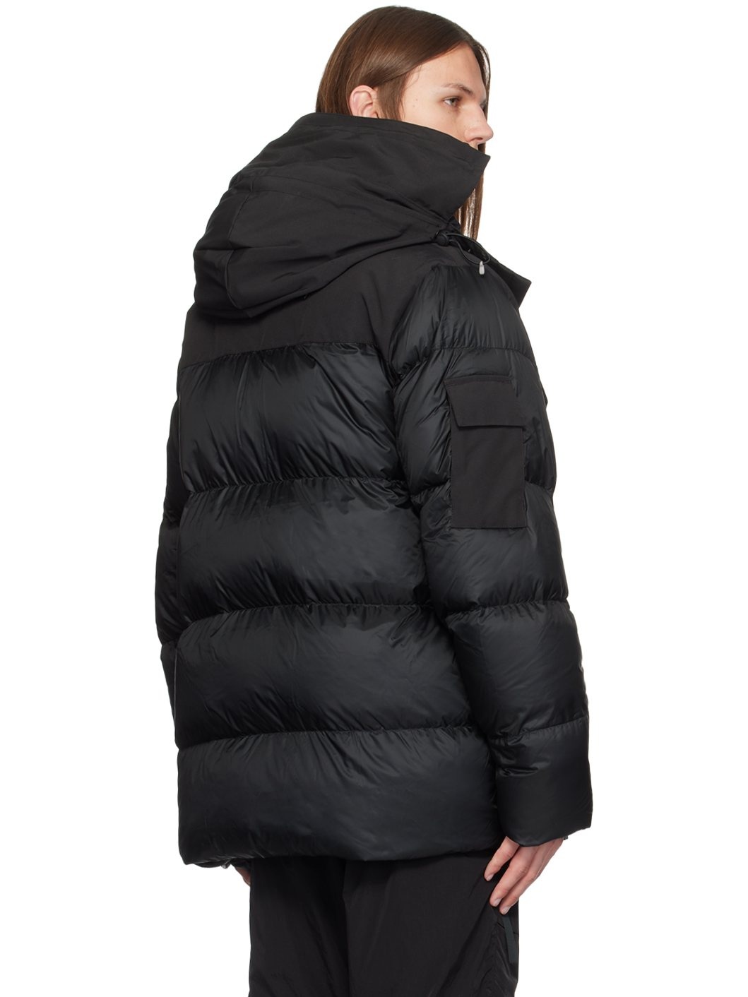 Black 'Paradigm' 'Black Label' Expedition Down Coat - 3