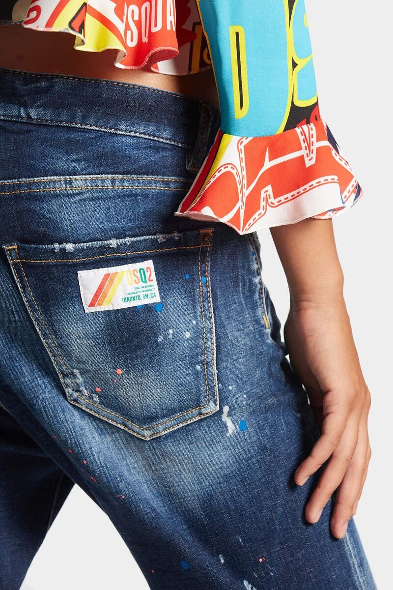 DARK NEON SPLASH WASH 642 JEANS 5