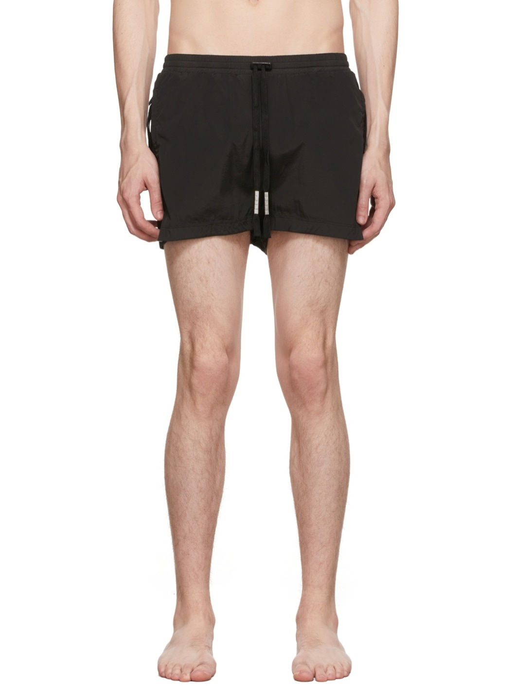 Black Nylon Swim Shorts - 1