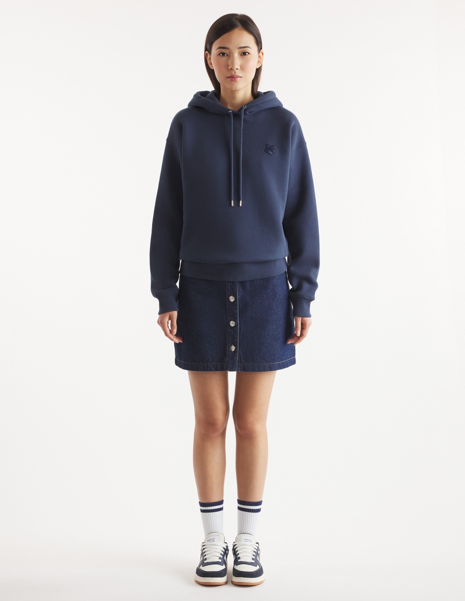 BOLD FOX HEAD PATCH COMFORT HOODIE - 2