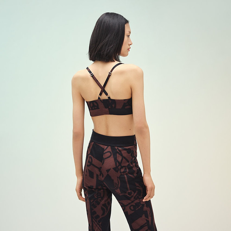 Hermès "Cliquetis en Desordre Tattoo" bra outlook