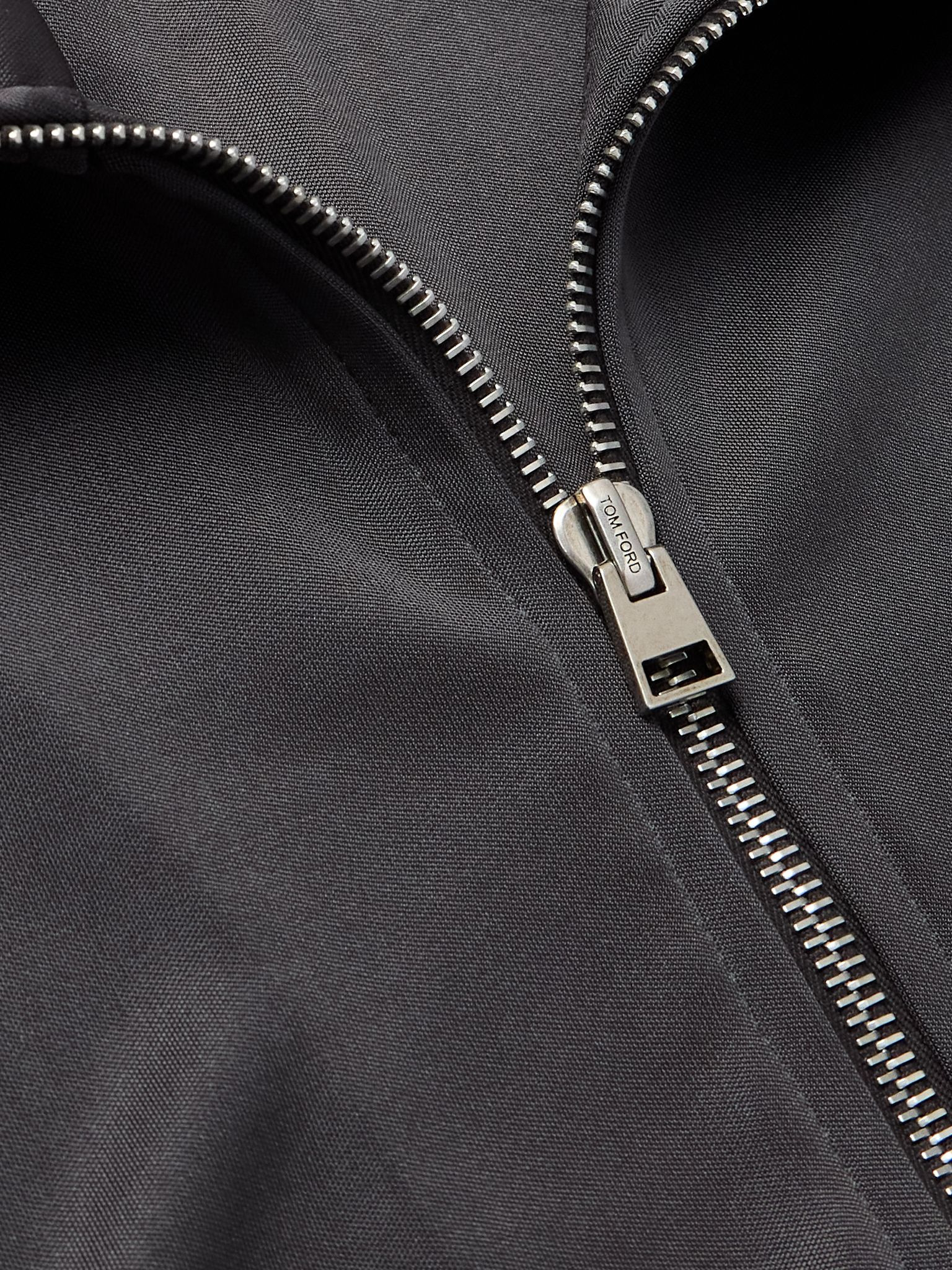 Striped Jersey Track Jacket Black - 4