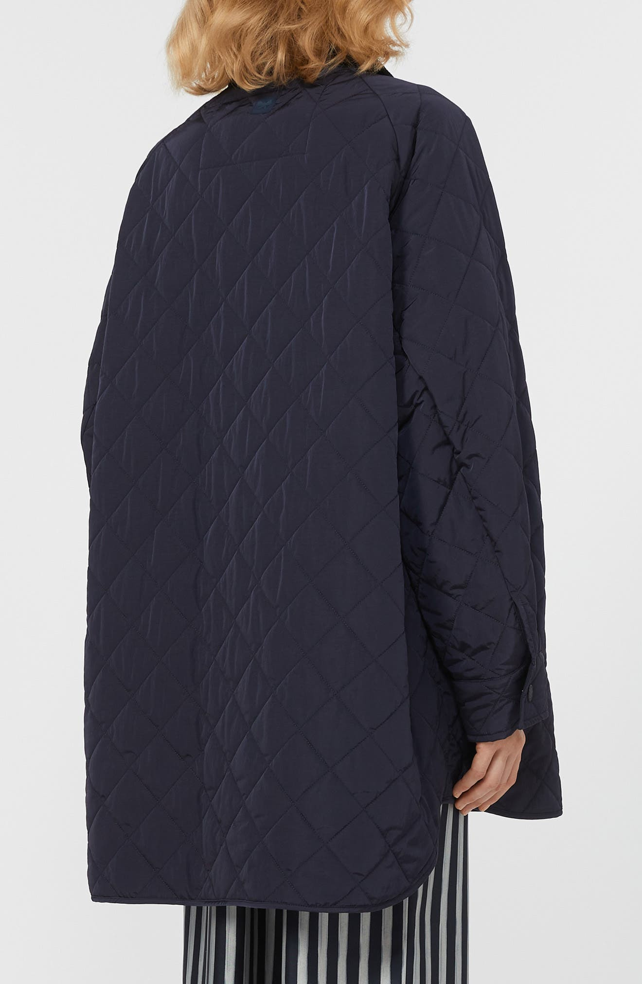 Weekend Max Mara Pepato Quilted Jacket in Navy at Nordstrom - 2