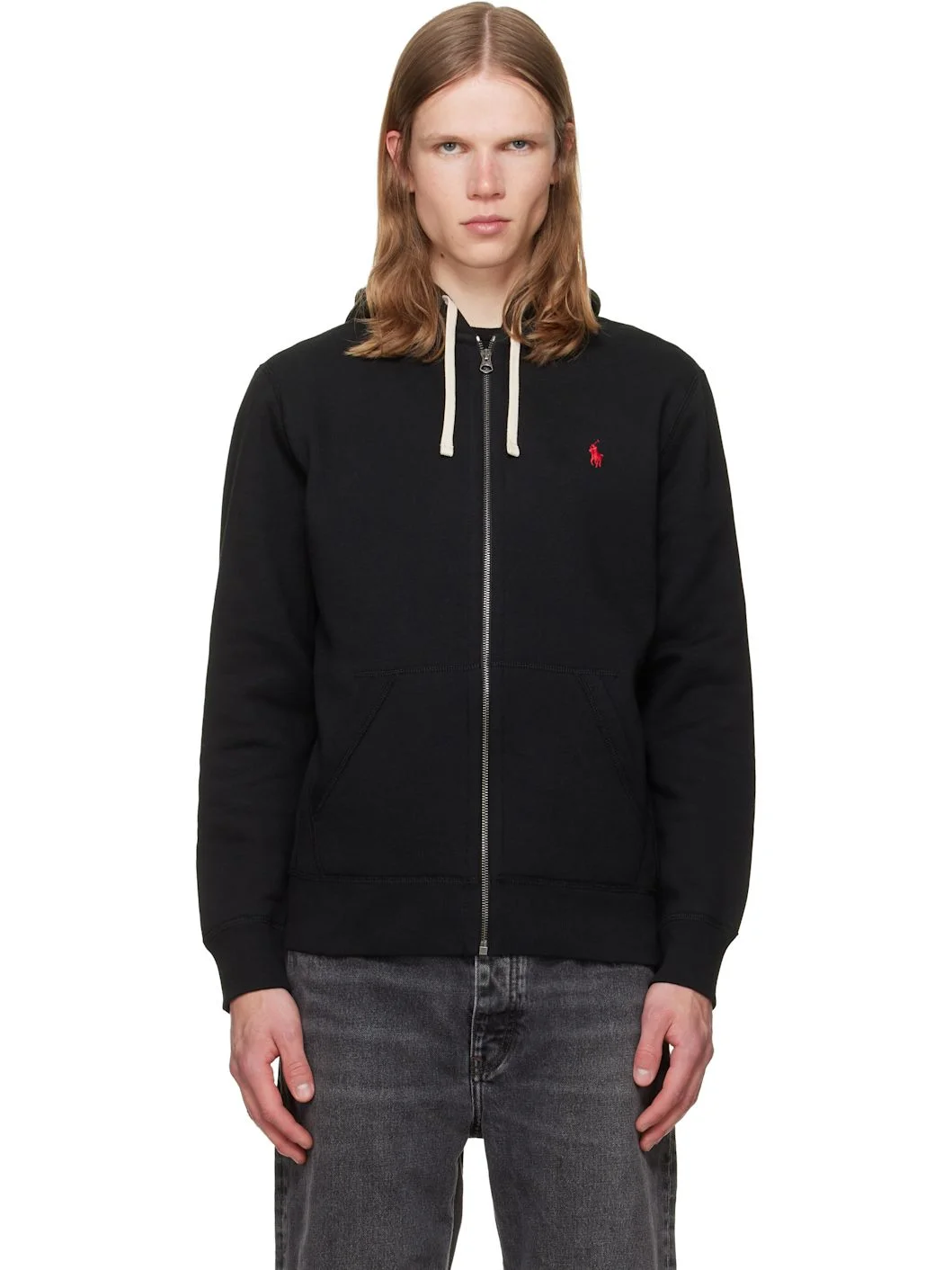 Black Fleece Full-Zip Hoodie - 1