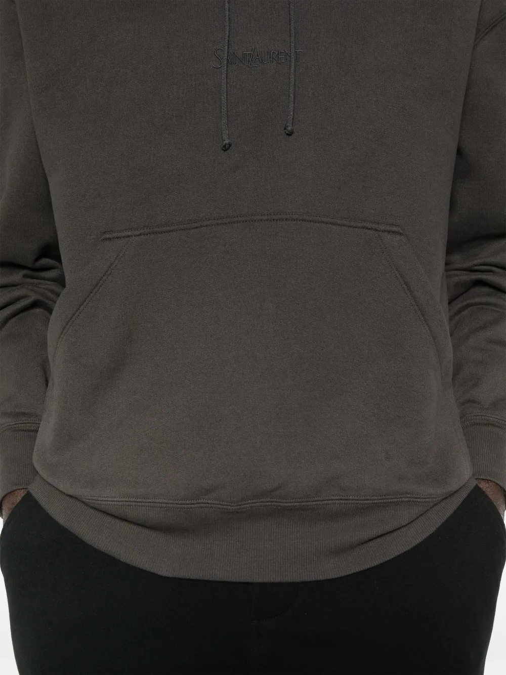 SAINT LAURENT - Men Brode Petit S Hoodie - 4
