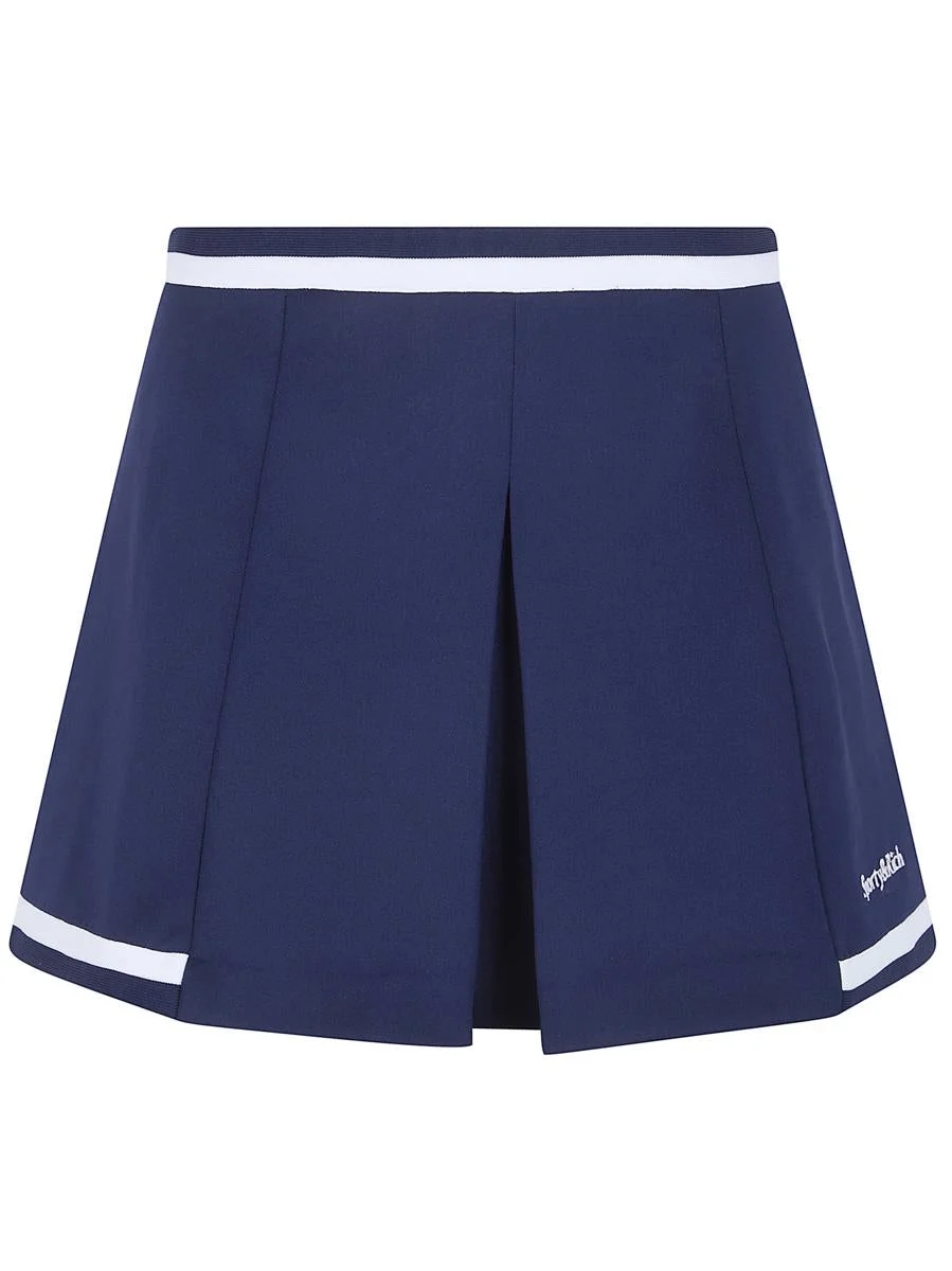 Sporty & Rich Serif Logo "Mila" Skirt Clothing - 1