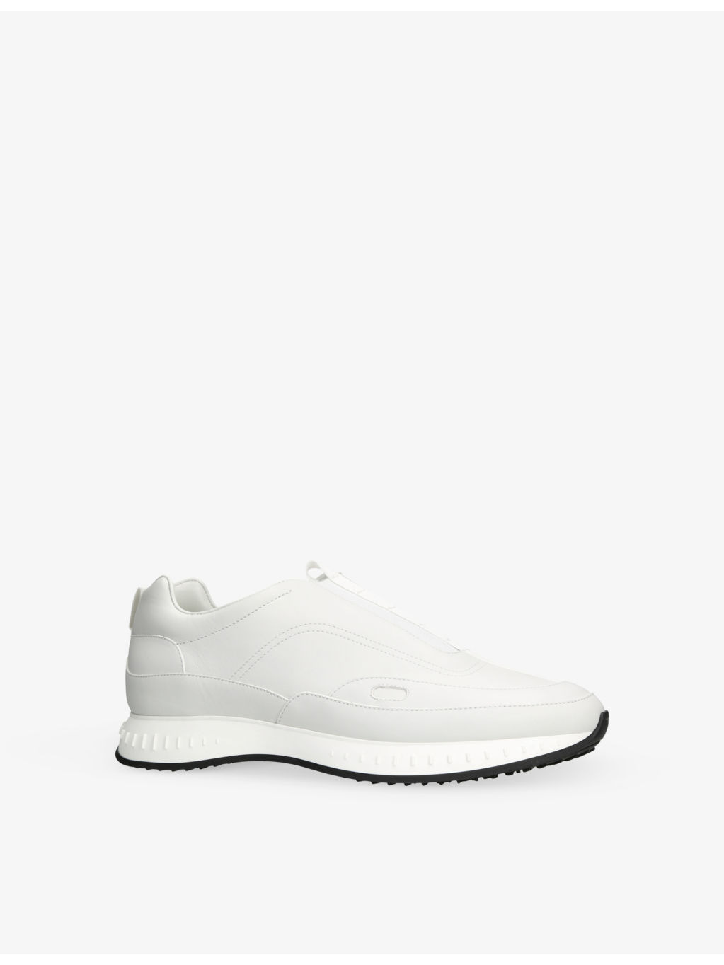 Stream Elasticated Leather Trainers - 3