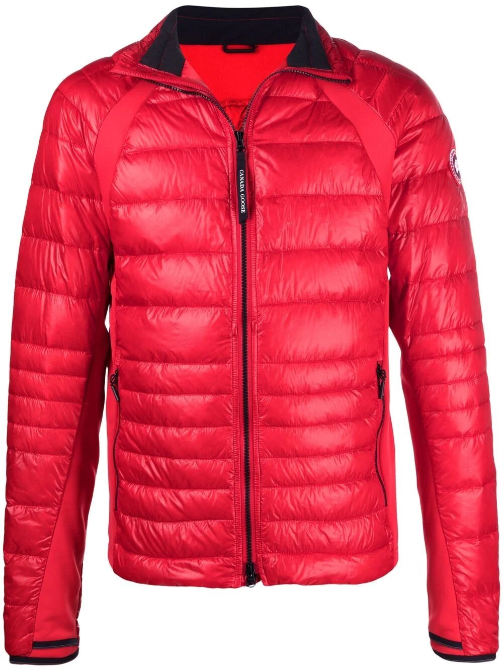 quilted shell down-filled jacket - 1