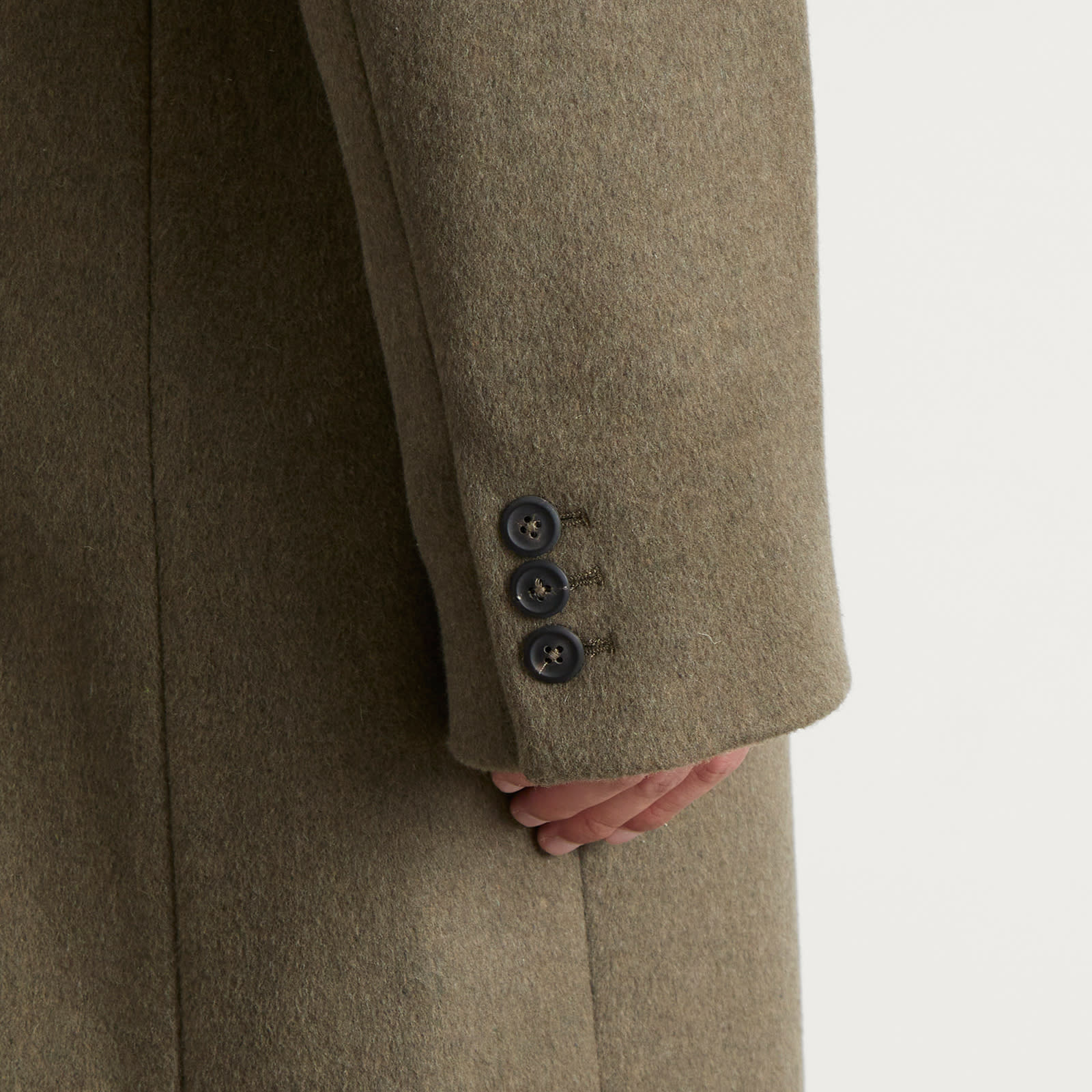 Our Legacy Robe Melton Wool Overcoat - 5